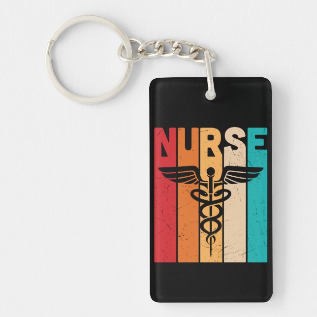 Krankenpflegeschenk Schlüsselanhänger (Vorderseite)