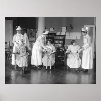 Krankenschule, Anfang der 1900er Poster