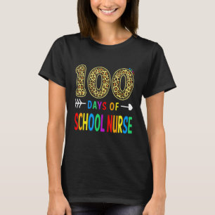 Krankenschwester 100 Tage Schule Lehrer Schüler 10 T-Shirt