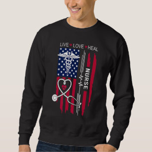 Krankenschwester Abschluss für ihre Krankenschwest Sweatshirt