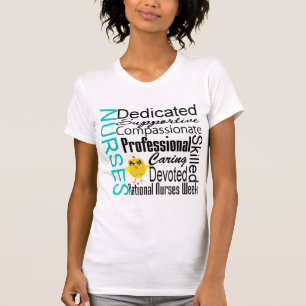 Krankenschwester-Anerkennungs-Collage - T-Shirt