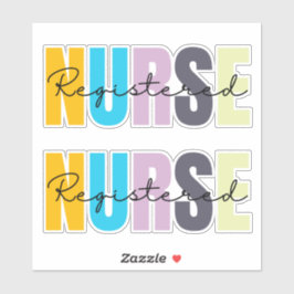 Krankenschwester Aufkleber