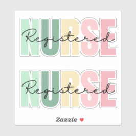 Krankenschwester Aufkleber