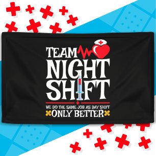 Krankenschwester-Aufwertung Gewitterteam Night Shi Banner