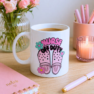 Krankenschwester außer Dienst  Kaffeetasse