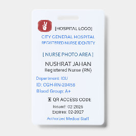 Krankenschwester Ausweis | RN Ausweis – Krankenhau