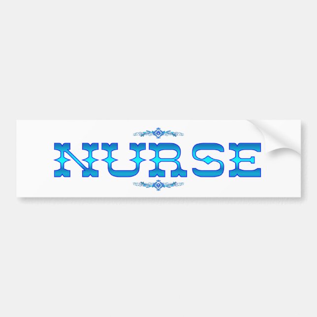 KRANKENSCHWESTER AUTOAUFKLEBER (Vorne)
