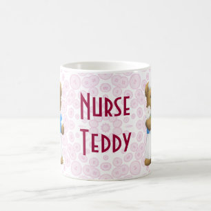 Krankenschwester-Bär - Teddybär Tasse
