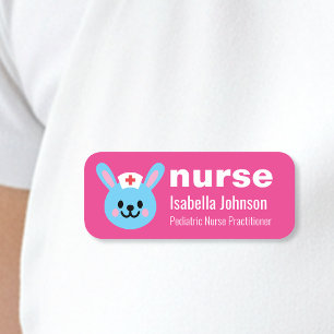Krankenschwester Benutzerdefinierter Name Süßer Ha Namensschild
