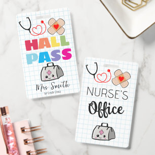 Krankenschwester Büro Hallenpass Medizin Lanyard A Ausweis