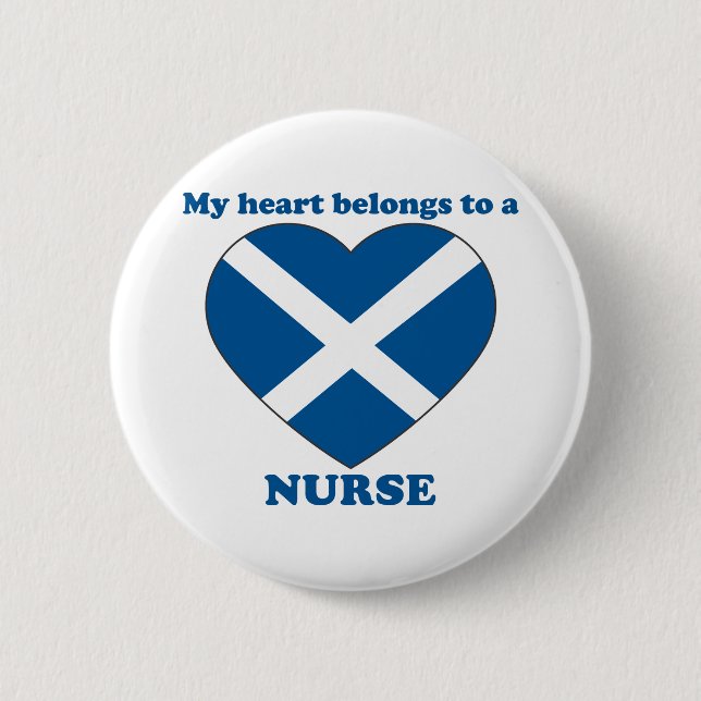 Krankenschwester Button (Vorderseite)