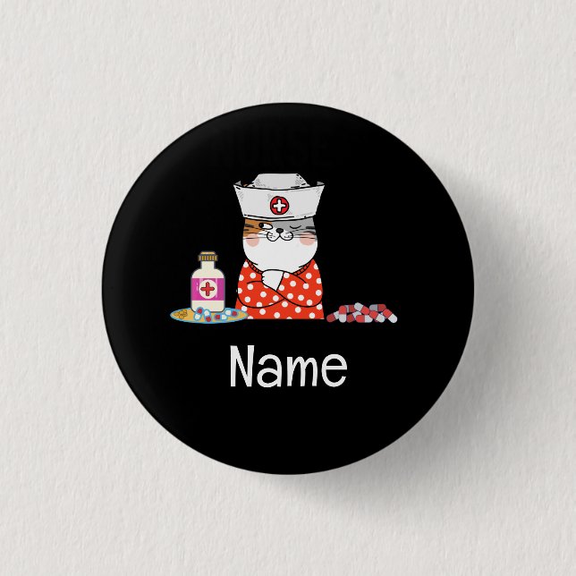 Krankenschwester Button (Vorderseite)
