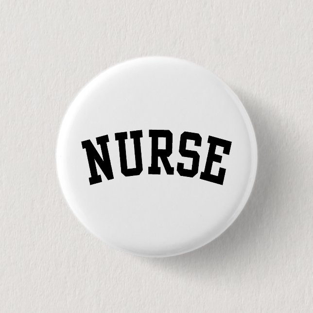 Krankenschwester Button (Vorderseite)