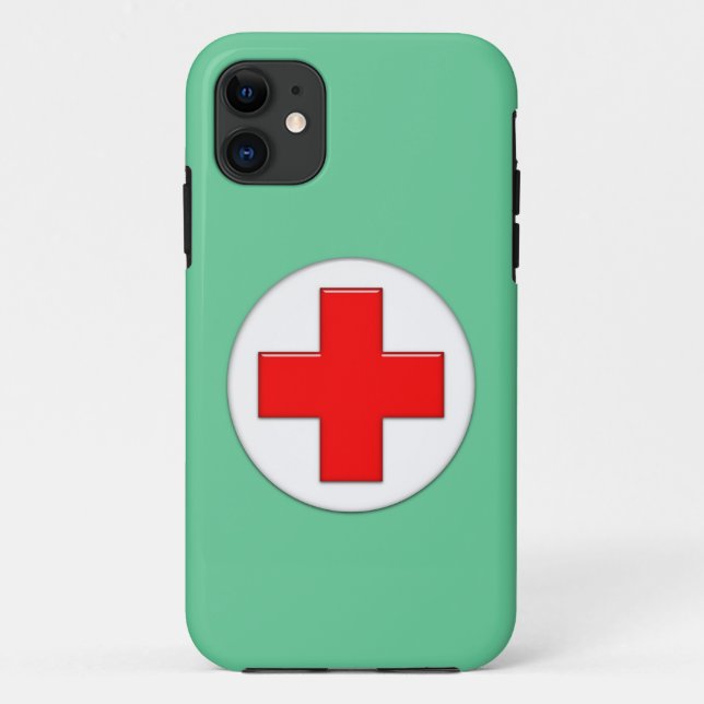 Krankenschwester Case-Mate iPhone Hülle (Rückseite)