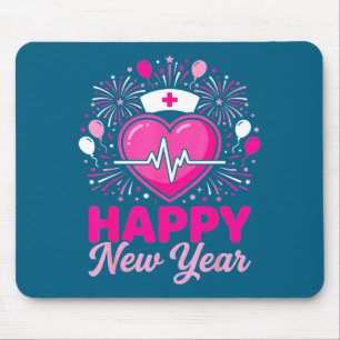Krankenschwester-Crew Herzschlag Nye Countdown-Par Mousepad