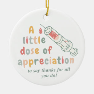 Krankenschwester Danke Geschenk Ornament – Eine kl