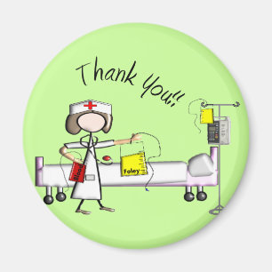 Krankenschwester "Danke" Geschenke Magnet