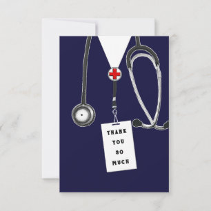 Krankenschwester Dankeskarte