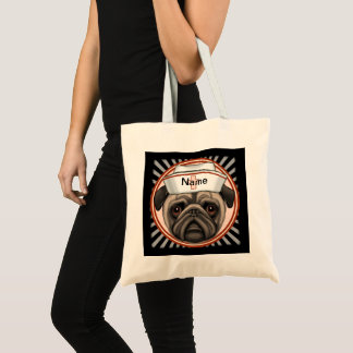Krankenschwester des Mops Tragetasche