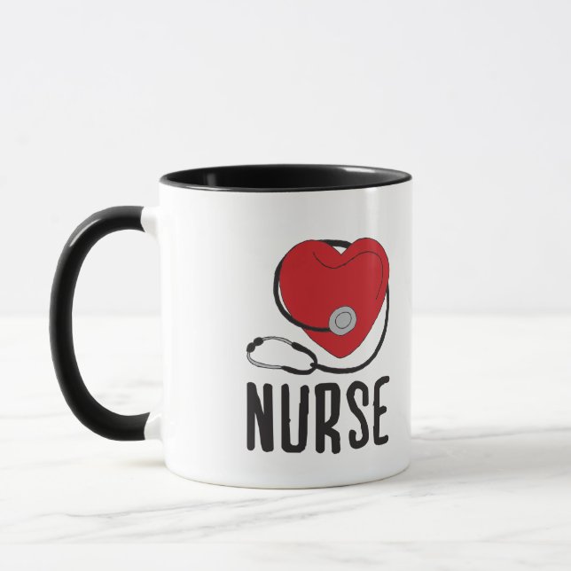 Krankenschwester Design Krankenpflegerfreunde regi Tasse (Links)