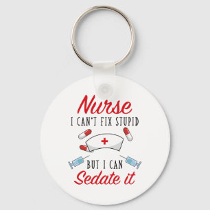 Krankenschwester, die ich nicht reparieren kann, a schlüsselanhänger