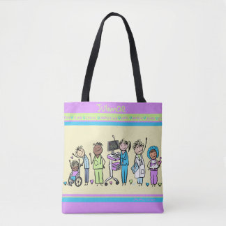 Krankenschwester-Doktor Tote Bag