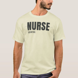 Krankenschwester Essential | Modernes Pflegedesign T-Shirt