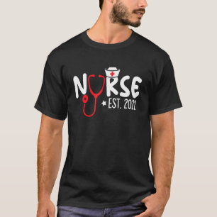 Krankenschwester Est 2022 Abschluss Student T-Shirt