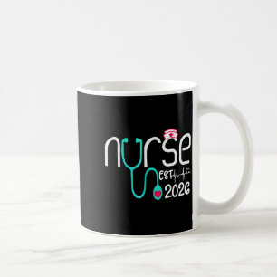 Krankenschwester Est Rn Krankenpflegeschule Design Kaffeetasse