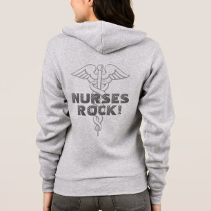 Krankenschwester-Felsen   gelber Neonhoodie Hoodie
