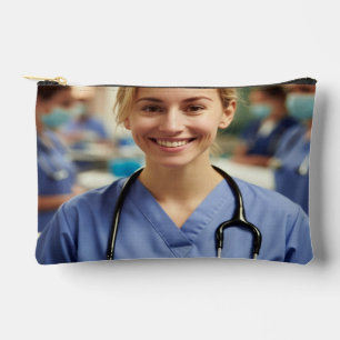 Krankenschwester-Foto anpassen personalisieren Zubehörtasche