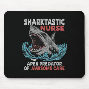 Krankenschwester Funny Sprichwort Pflege Aufwertun Mousepad