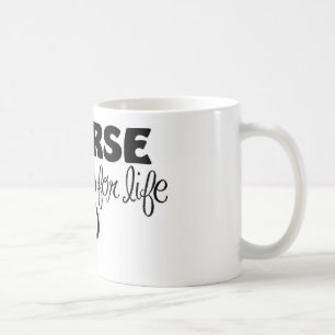 Krankenschwester für das Leben Kaffeetasse