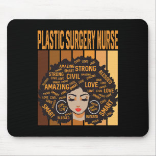 Krankenschwester für plastische Chirurgie Mächtige Mousepad