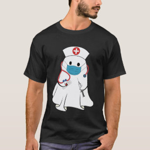 Krankenschwester-Geist-Halloween-Kostüm Krankensch T-Shirt