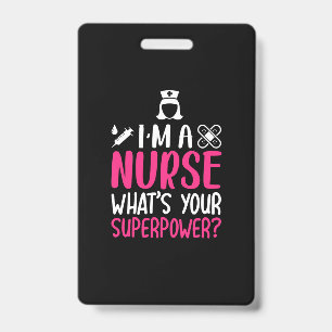Krankenschwester Geschenk   Ich bin eine Krankensc Ausweis