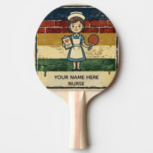 Krankenschwester-Geschenk Individueller Ping-Pong-