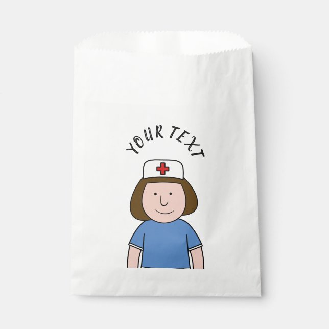 Krankenschwester Geschenktütchen (Vorderseite)