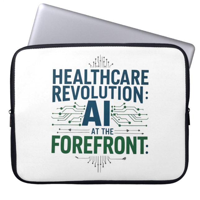 Krankenschwester - Gesundheitsgrenze Laptopschutzhülle (Vorderseite)