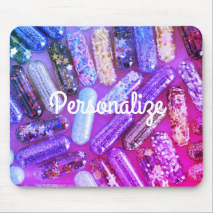 Krankenschwester-Glitter-Medikation mousepad