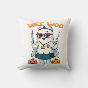 Krankenschwester Halloween bereit Classic T-Shirt Kissen