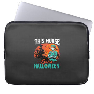 Krankenschwester Halloween Grusel Gesundheitspfleg Laptopschutzhülle