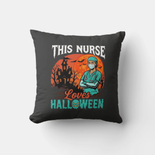 Krankenschwester Halloween Gruselige Gesundheitsde Kissen