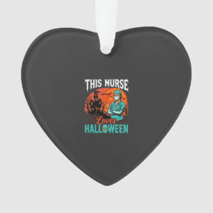 Krankenschwester Halloween Gruselige Gesundheitsde Ornament