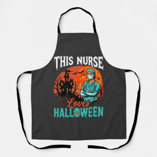 Krankenschwester Halloween Gruselige Gesundheitsde Schürze