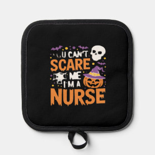 Krankenschwester Halloween Hexe Lustig Pflegen Ess Topflappen