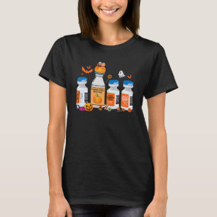 Krankenschwester Halloween Kürbisgewürz Propofol A T-Shirt