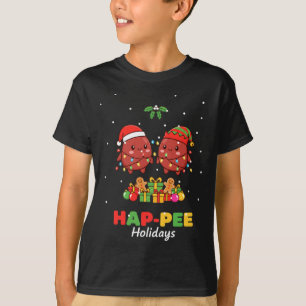 Krankenschwester Hap-pee Feiertage Nierenkrankensc T-Shirt