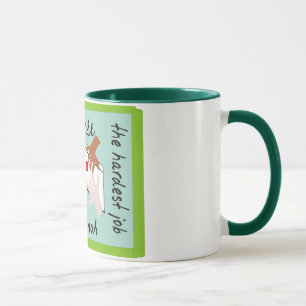 Krankenschwester-"härtester Job, den Sie überhau Tasse