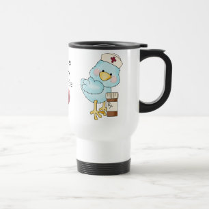 Krankenschwester-Herz-Reise-Tasse Reisebecher